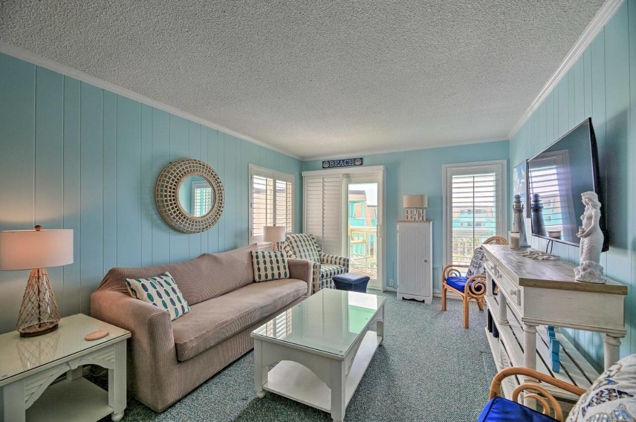Beachfront Condo With Boardwalk And Pool Access! Atlantic Beach Esterno foto