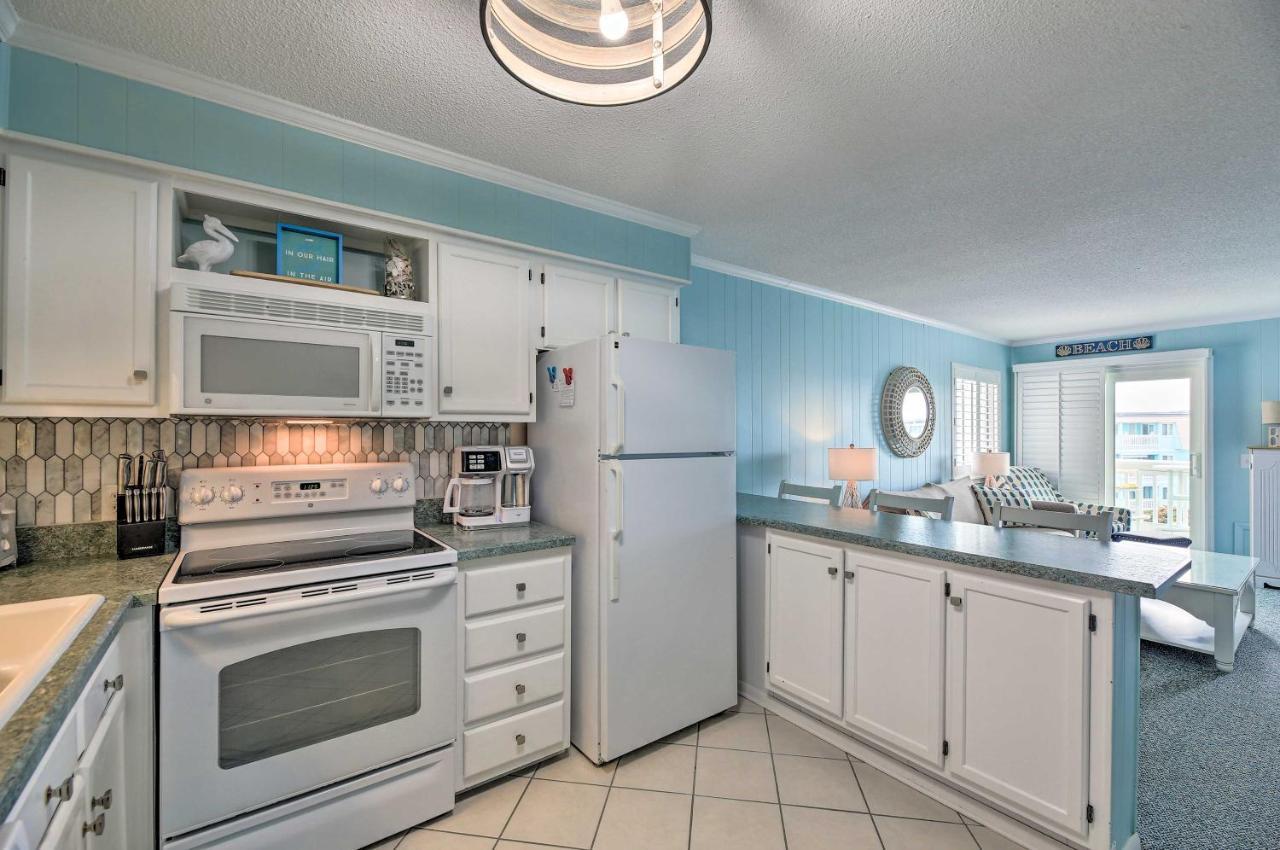 Beachfront Condo With Boardwalk And Pool Access! Atlantic Beach Esterno foto