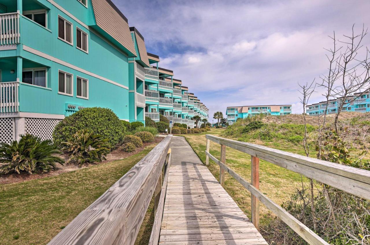 Beachfront Condo With Boardwalk And Pool Access! Atlantic Beach Esterno foto